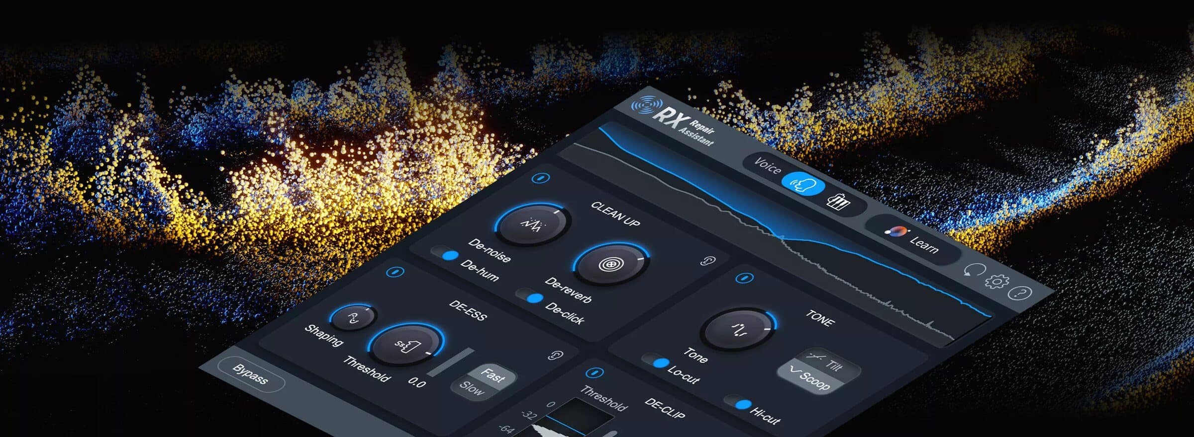 How to solve common audio problems with RX Repair Assistant