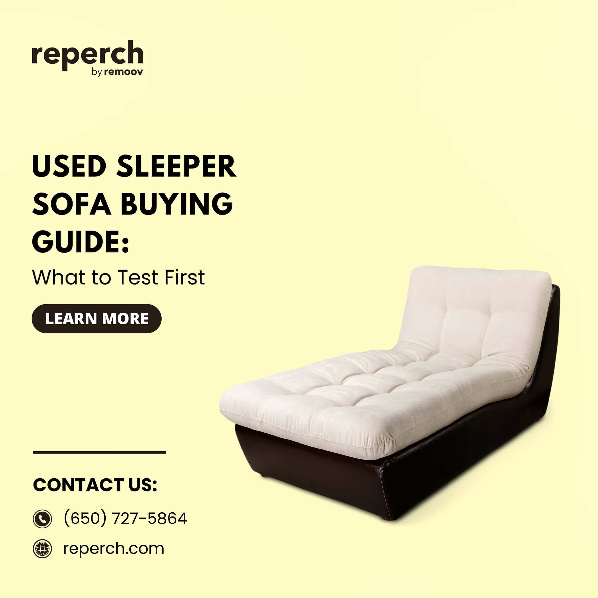 Used Sleeper Sofa Buying Guide: What to Test First