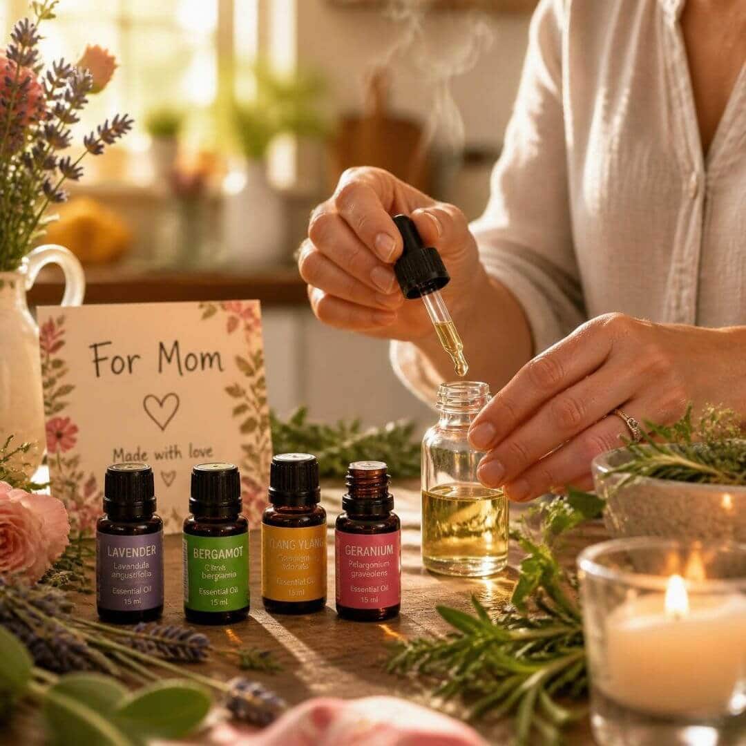 4 Quick Aromatherapy Recipes for Busy Moms