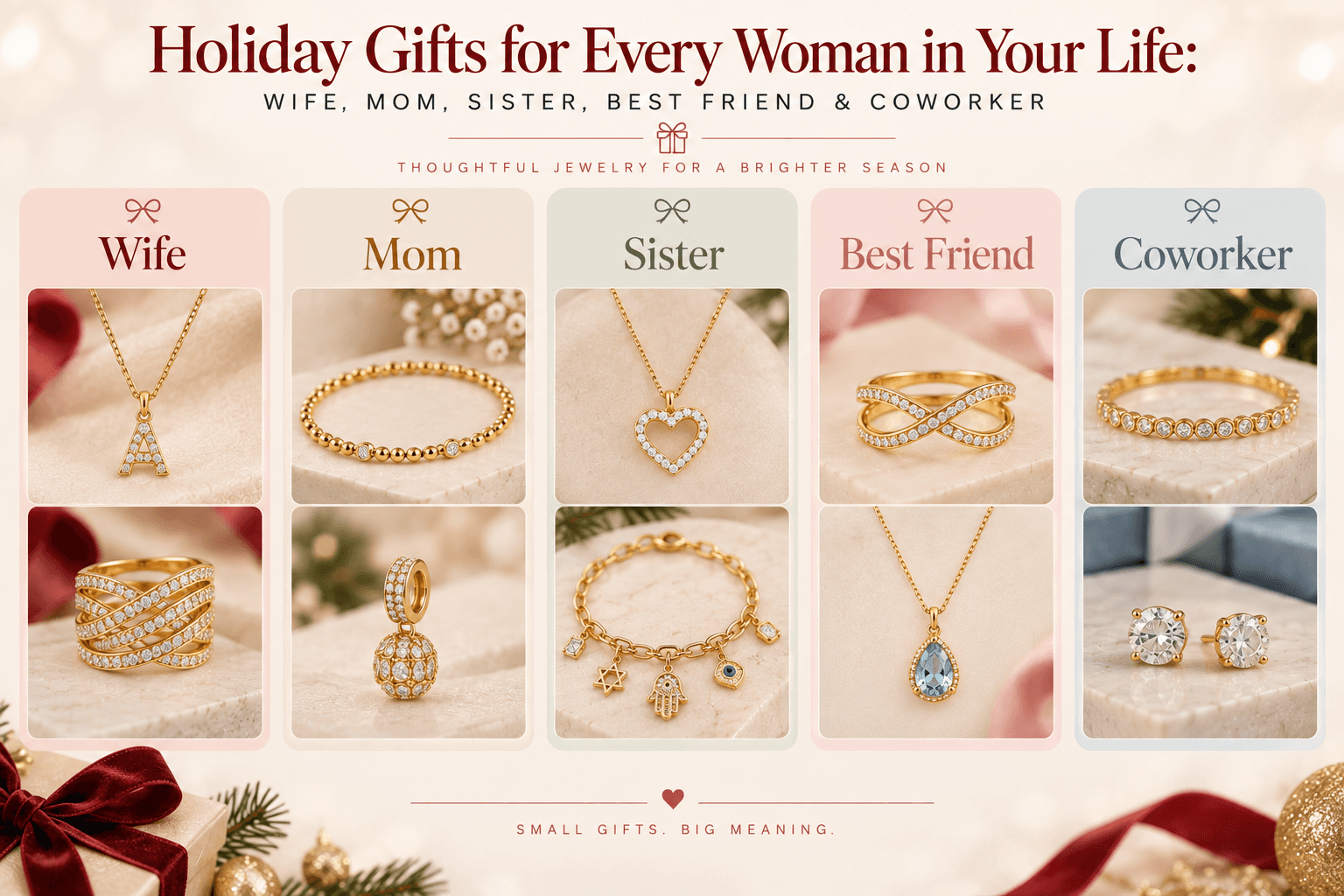 Holiday Gifts for Every Woman in Your Life: Wife, Mom, Sister, Best Friend & Coworker