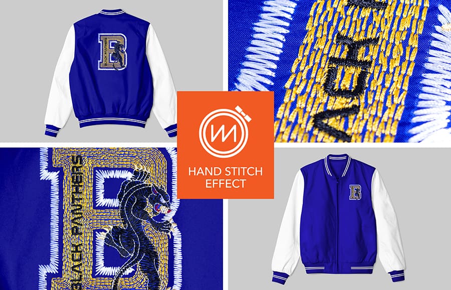 Hand Stitch Effect