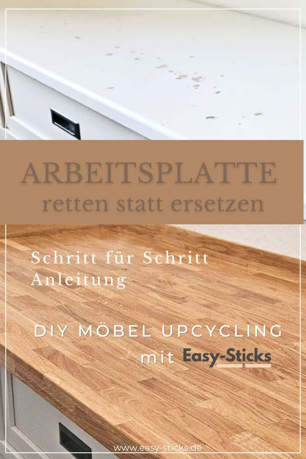 DIY Möbel Upcycling mit Easy-Sticks