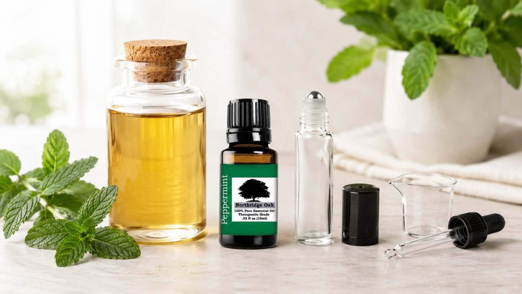How to Dilute Peppermint Essential Oil: Chart, Formula, and Recipes