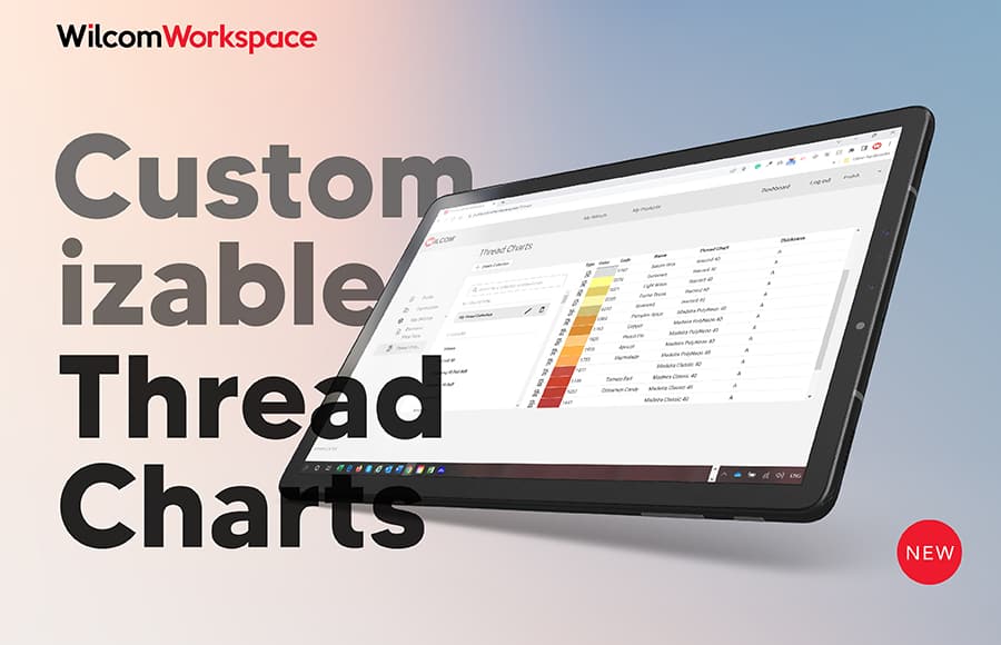 Customizable Thread Collections in WilcomWorkspace