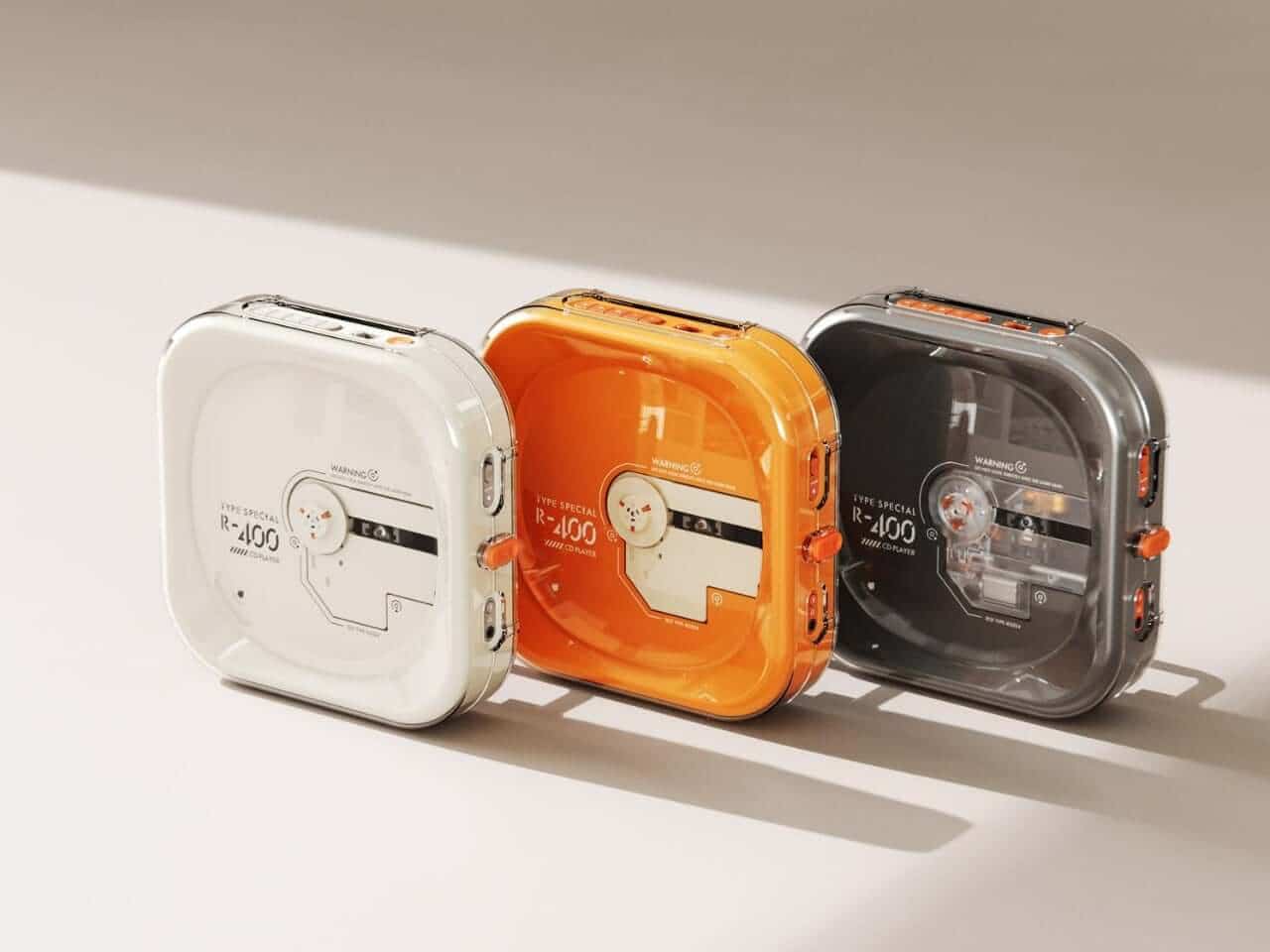 Portable CD Player R400 Makes Physical Music Feel Fresh Again