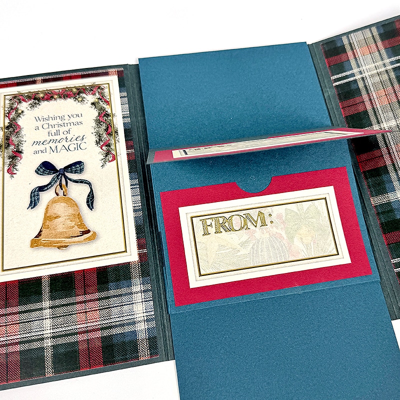 Make a Waterfall Gift Card Wallet for someone special.