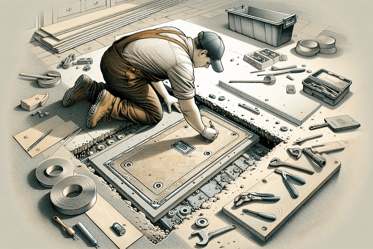 How to Install a Safe in the Floor for Discreet Security