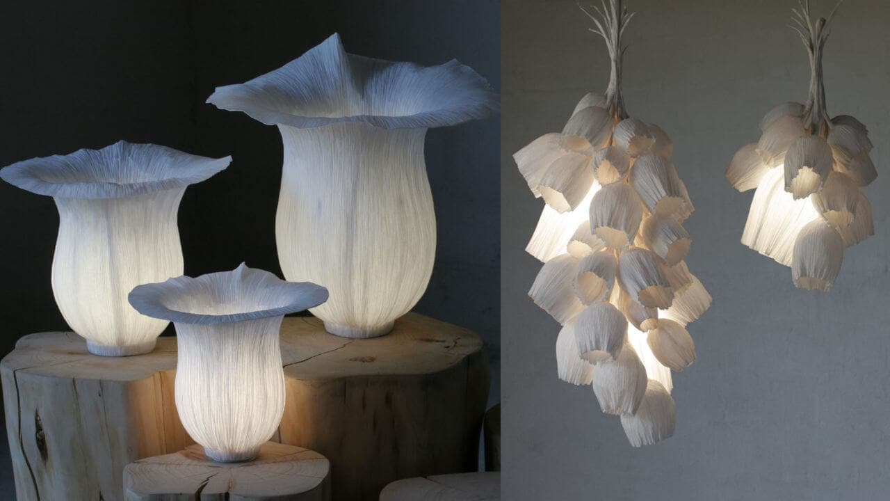Introducing Charlot & Cie: Paper Art Sculptural Lighting