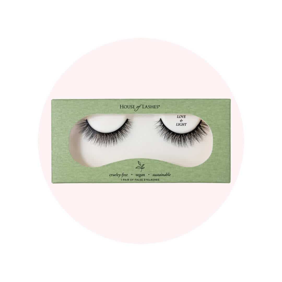 House of Lashes' false eyelashes in the style love & light