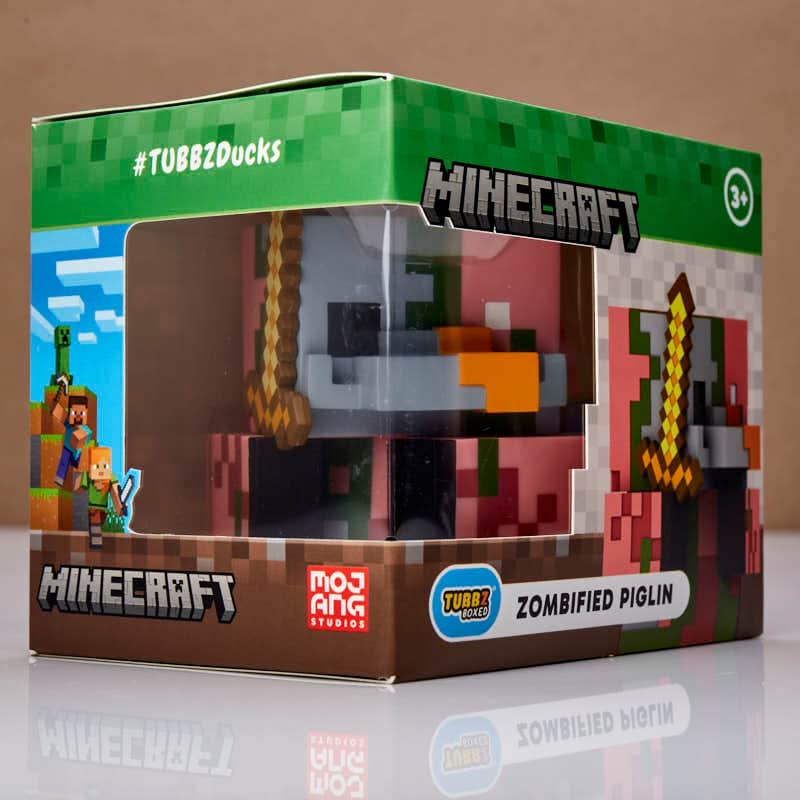 Minecraft Zombified Piglin Boxed TUBBZ