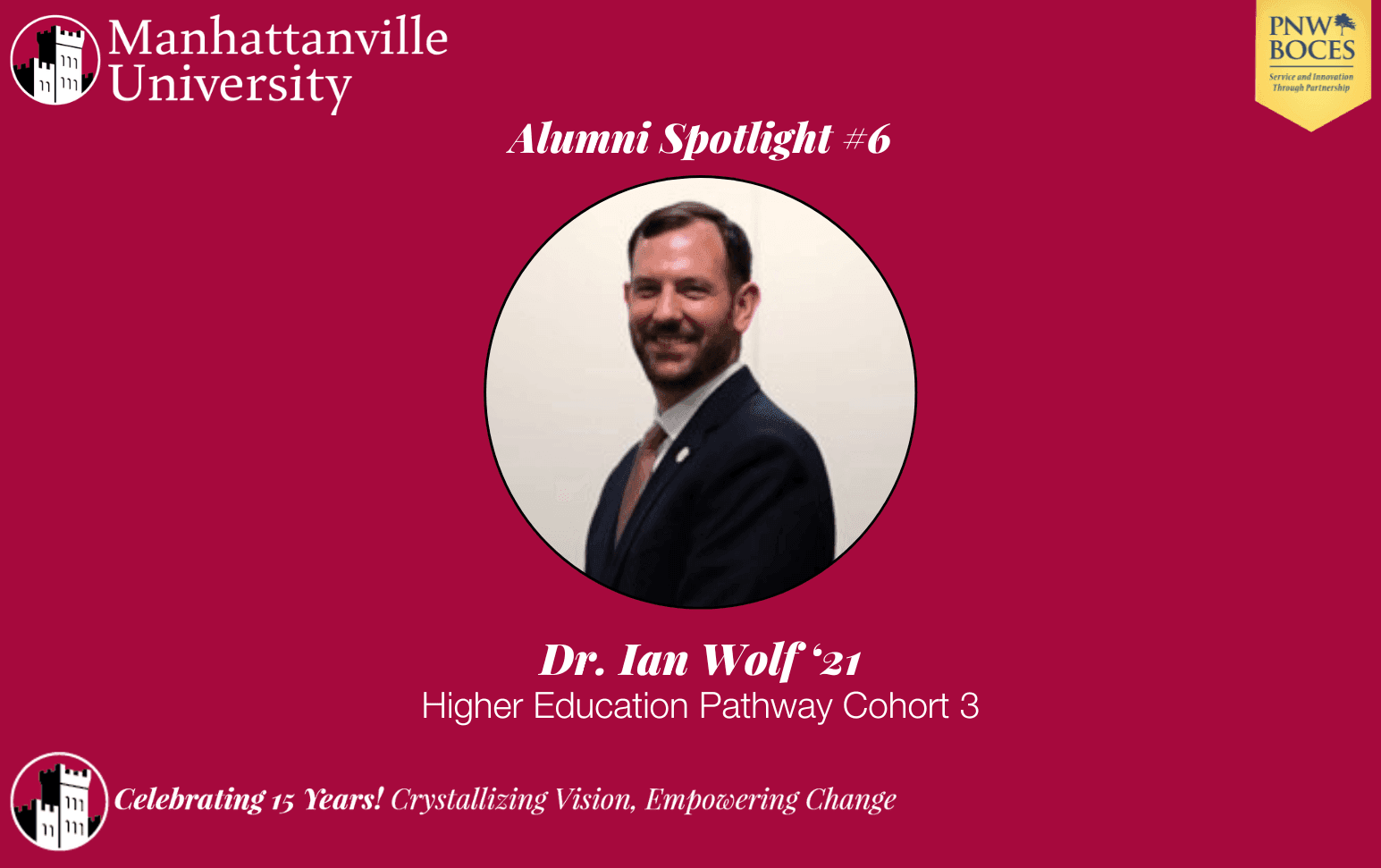 Doctoral Program Alumni Spotlight #6 - Dr. Ian Wolf ‘21