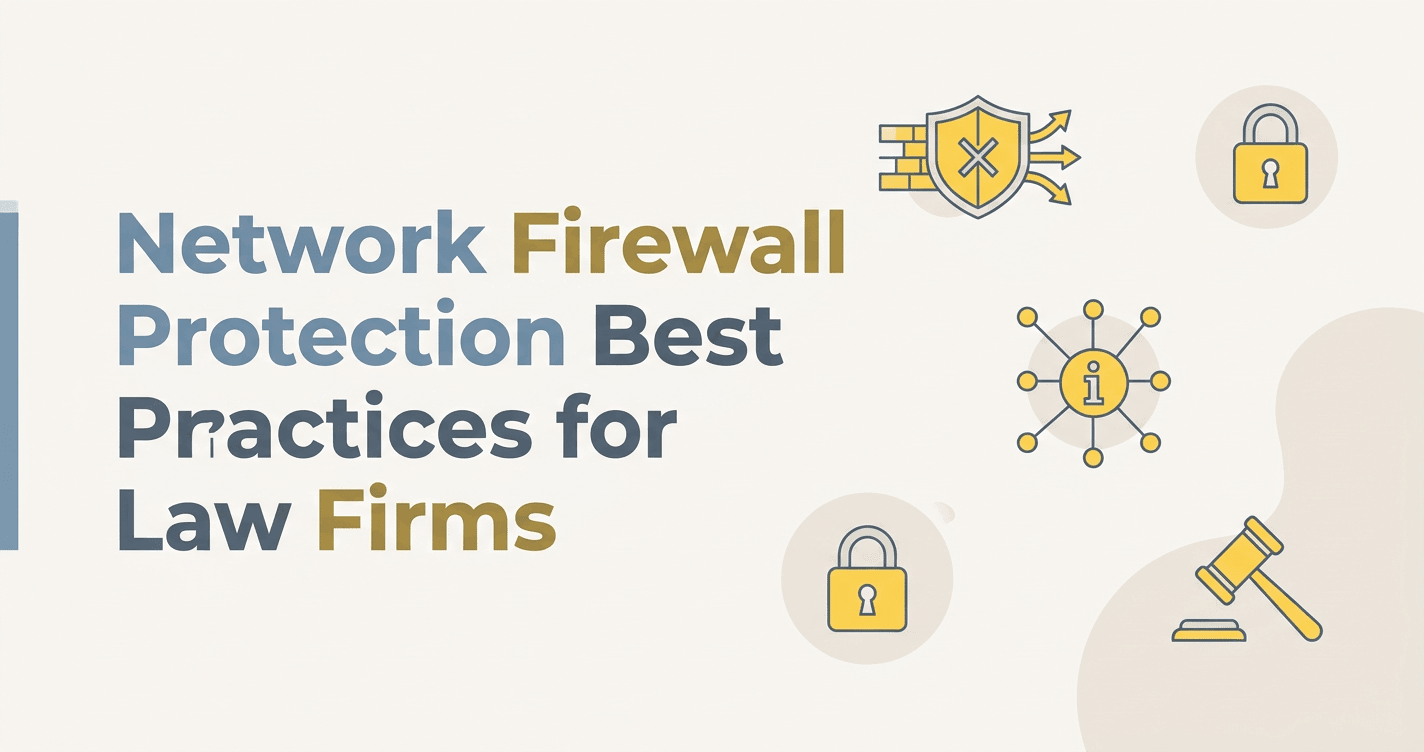 Network Firewall Protection Best Practices for Law Firms