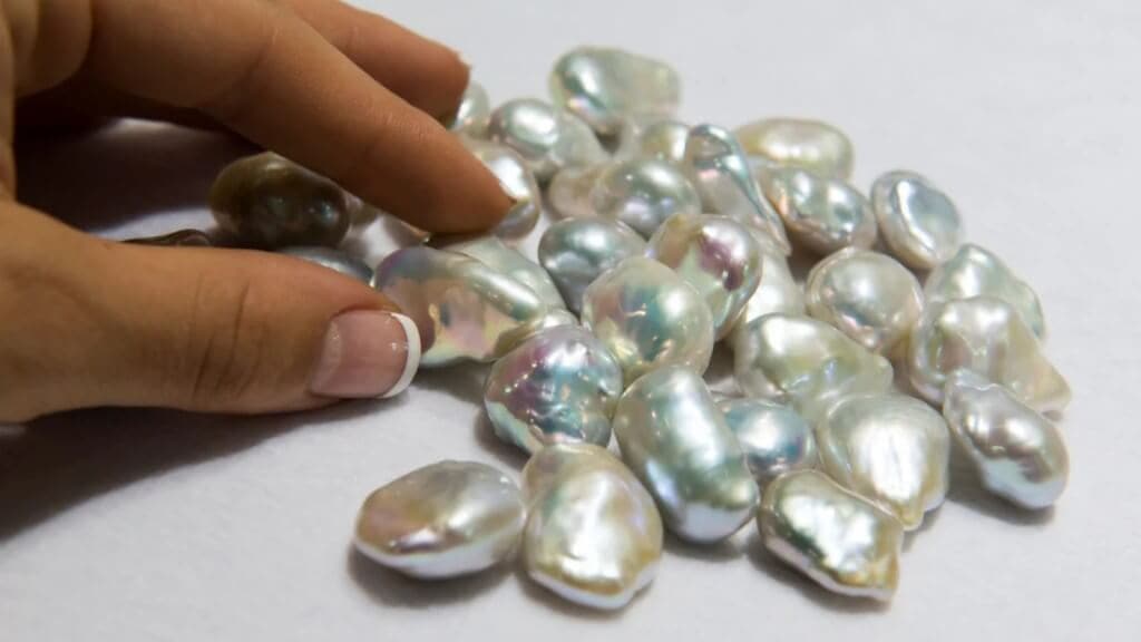 Metallic Freshwater Pearls