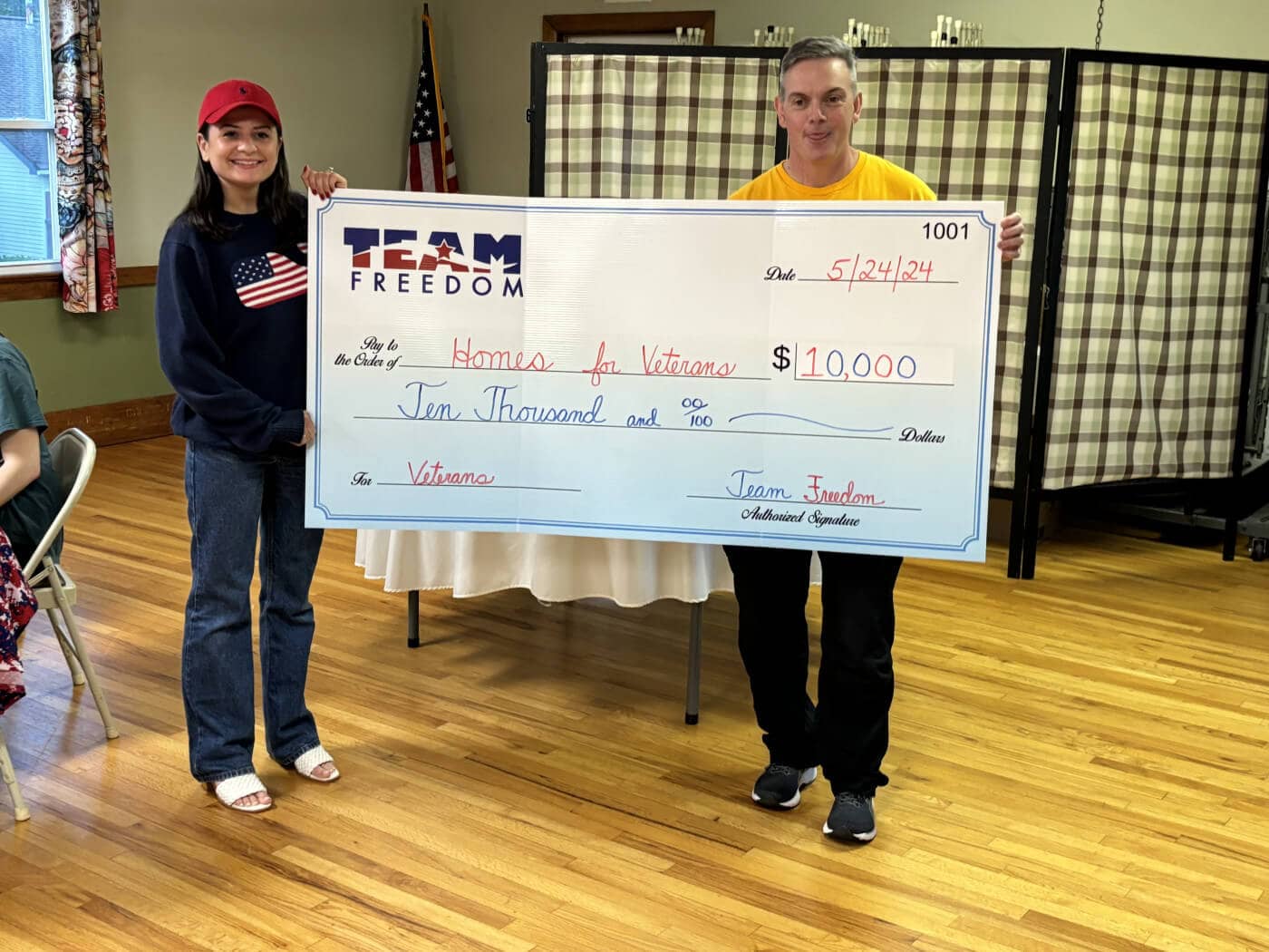 Team Freedom Raises Over $10k for NJ Veteran with MS