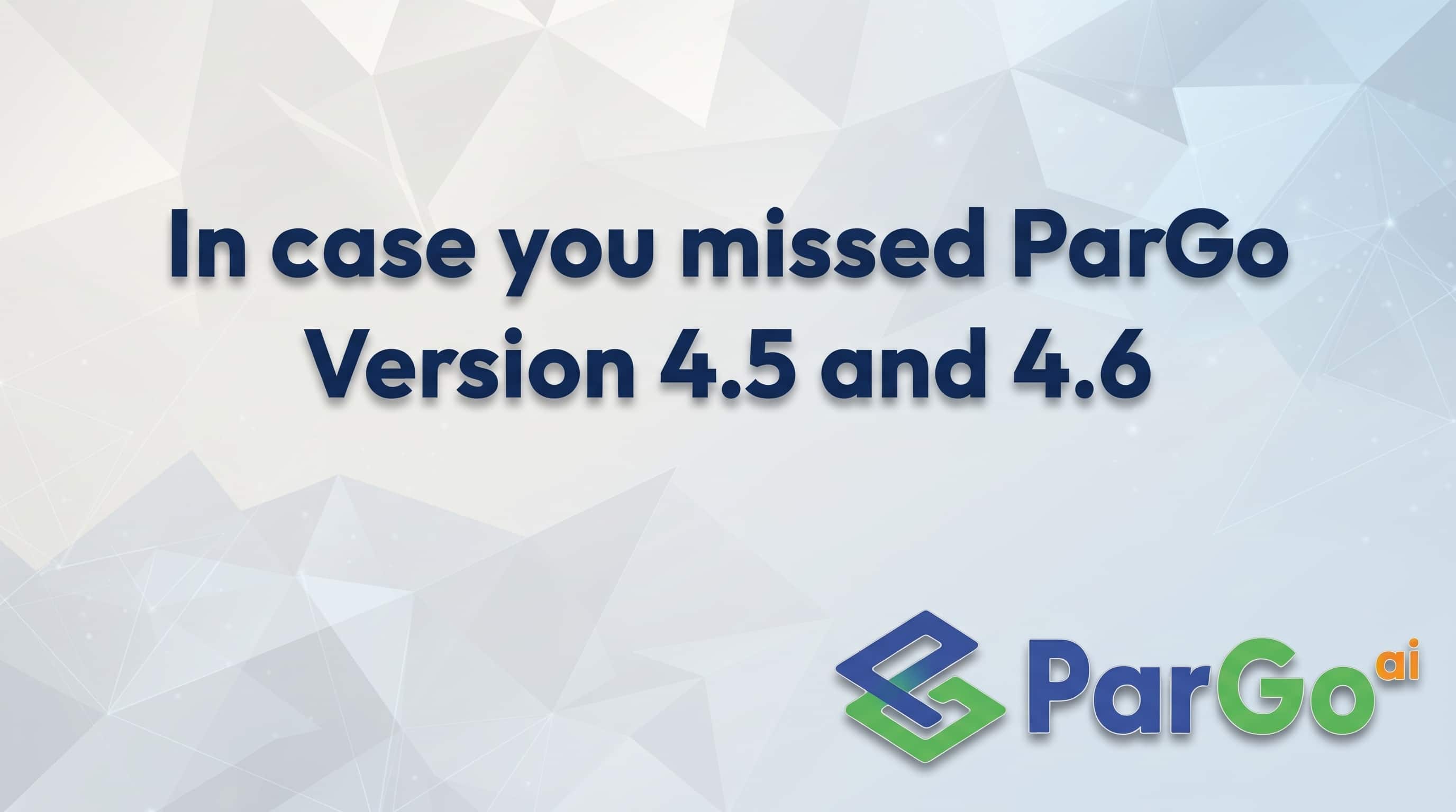 Shape Based Search ParGo 4.5/4.6: Smarter CRE Comps, ParGo Atlas