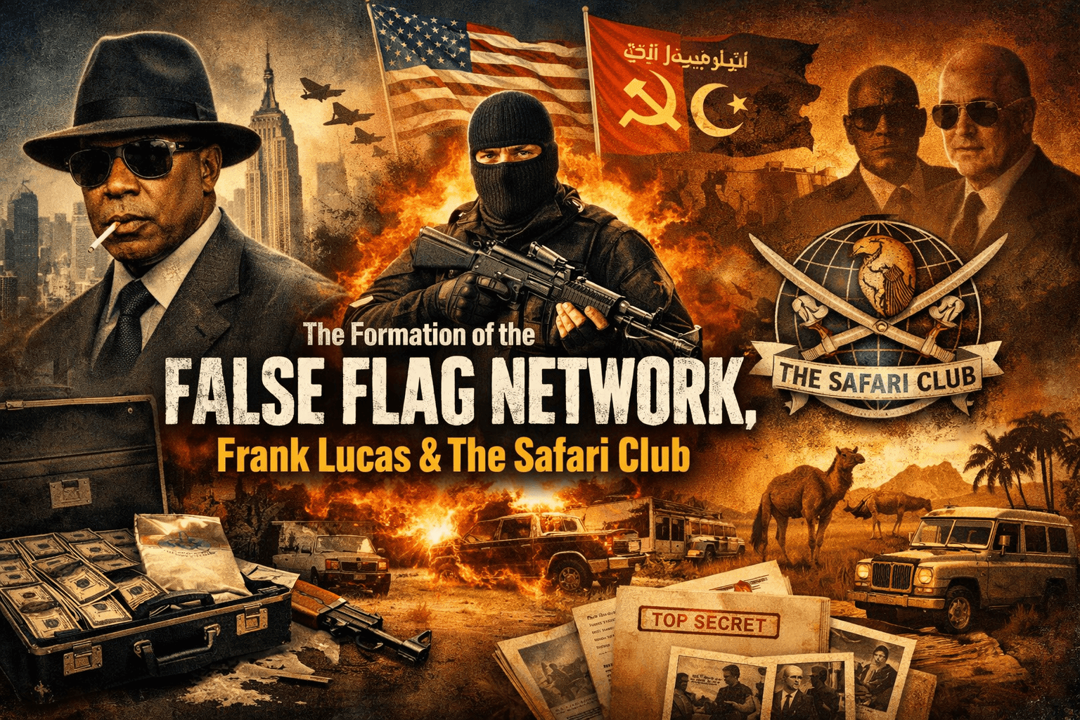 Forming The False Flag Networks, The Safari Club & Frank Lucas [Pizzagate Part 15 by Agent131711]