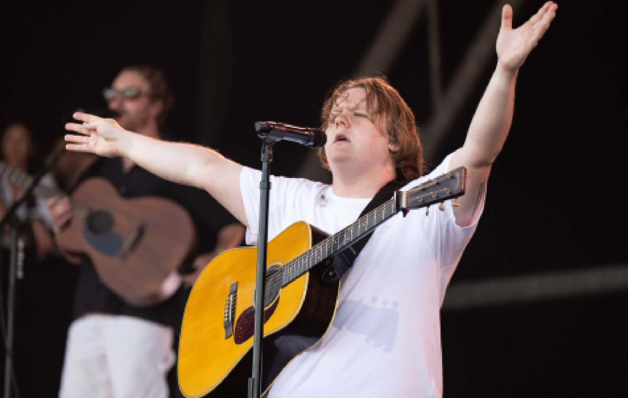 Lewis Capaldi at Glastonbury 2023