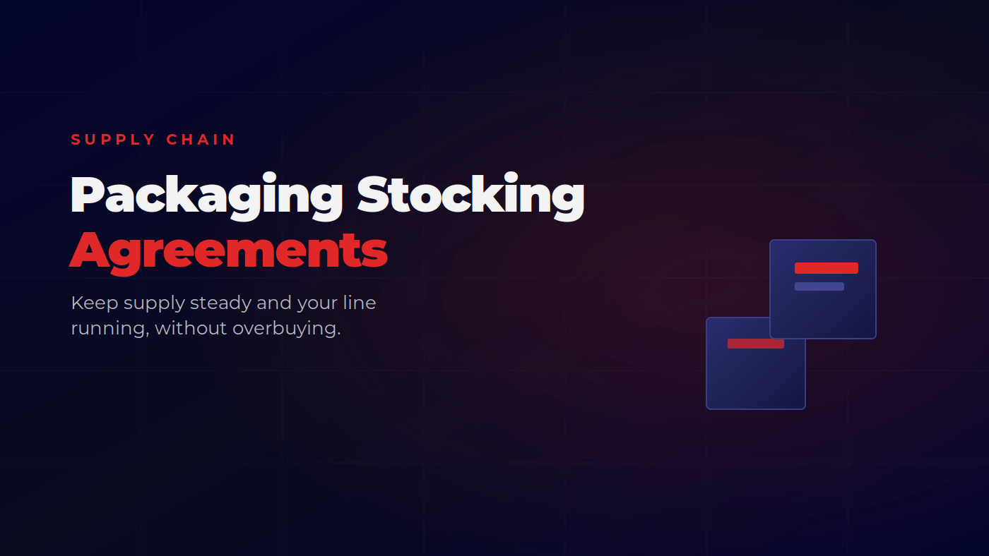 Packaging Stocking Agreements