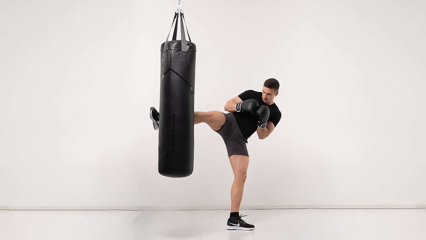 Home Gym Boxsack Workout