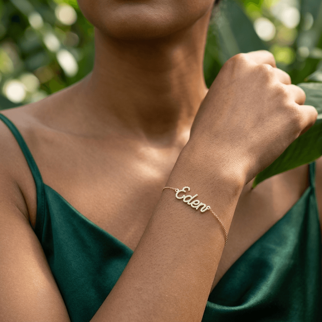 Mini Nameplate Bracelet