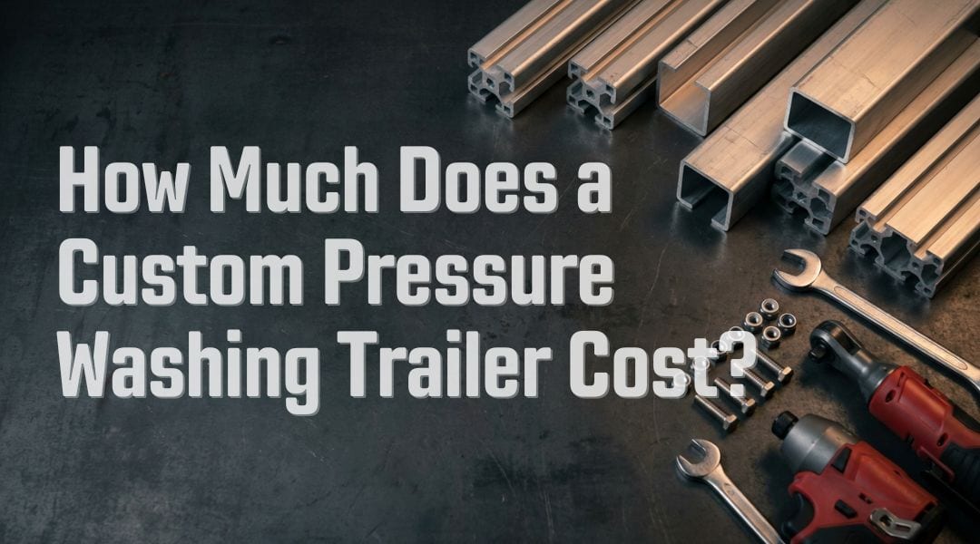 How Much Does a Custom Pressure Washing Trailer Cost? What Actually Drives the Price