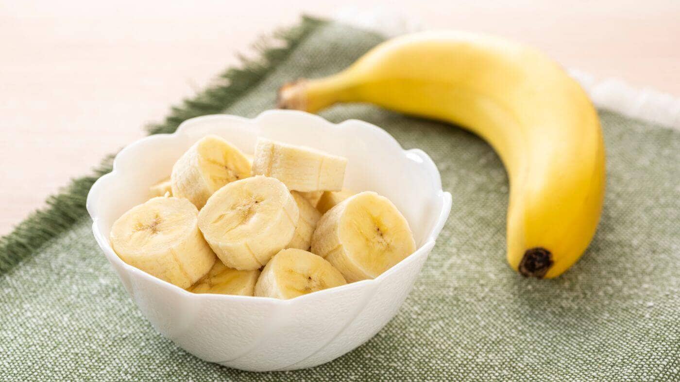 Sliced Bananas