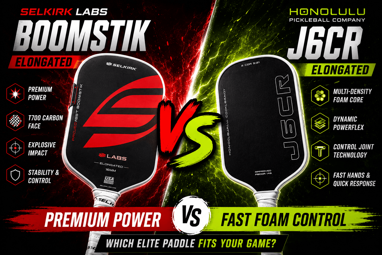 Selkirk Boomstik vs Honolulu J6CR Elongated (2026)