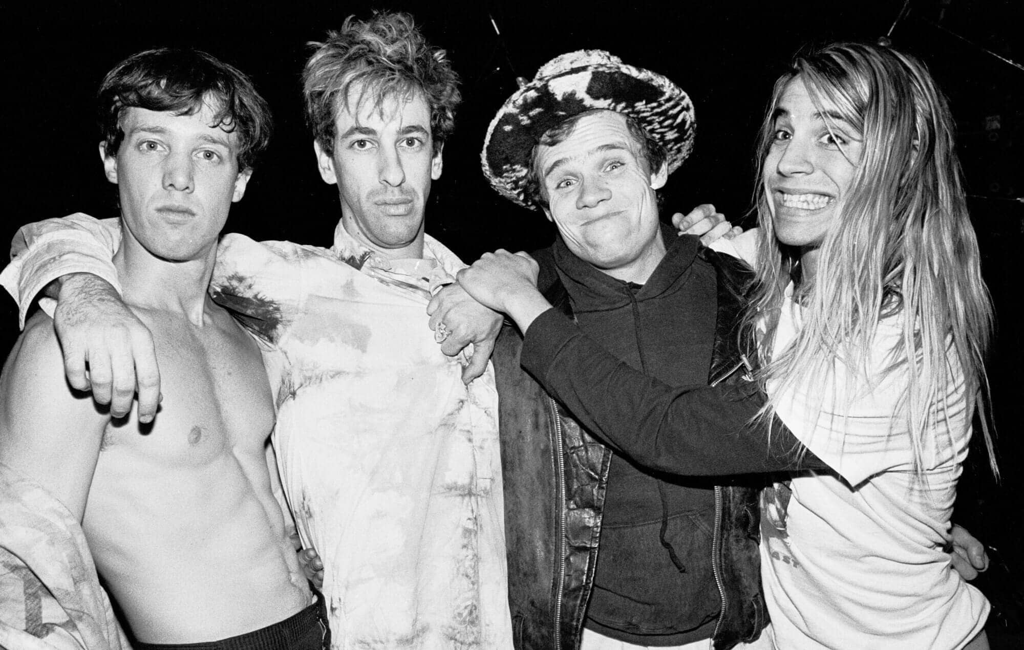 Red Hot Chili Peppers live in concert, early days