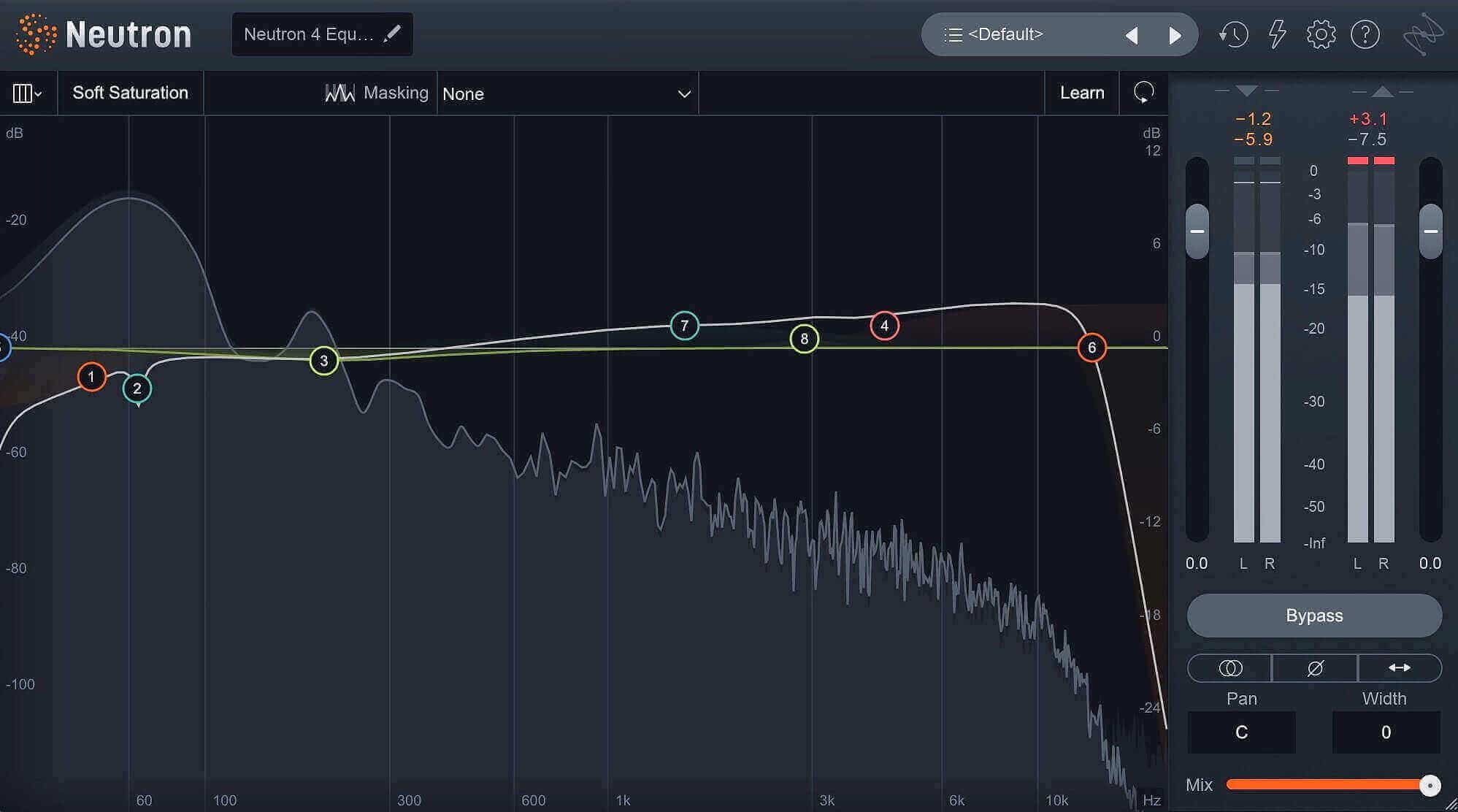 EQ settings for Drumlab kick