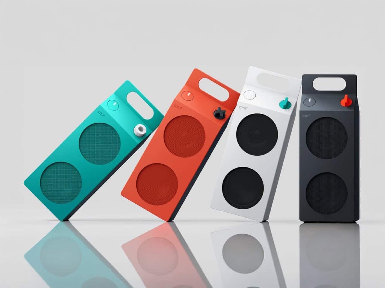 CMF Milk Carton Speakers Turn a Familiar Shape Into Smart Design