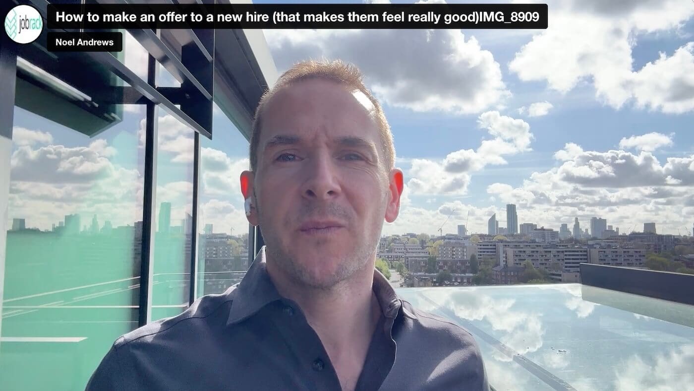 How to make a job offer