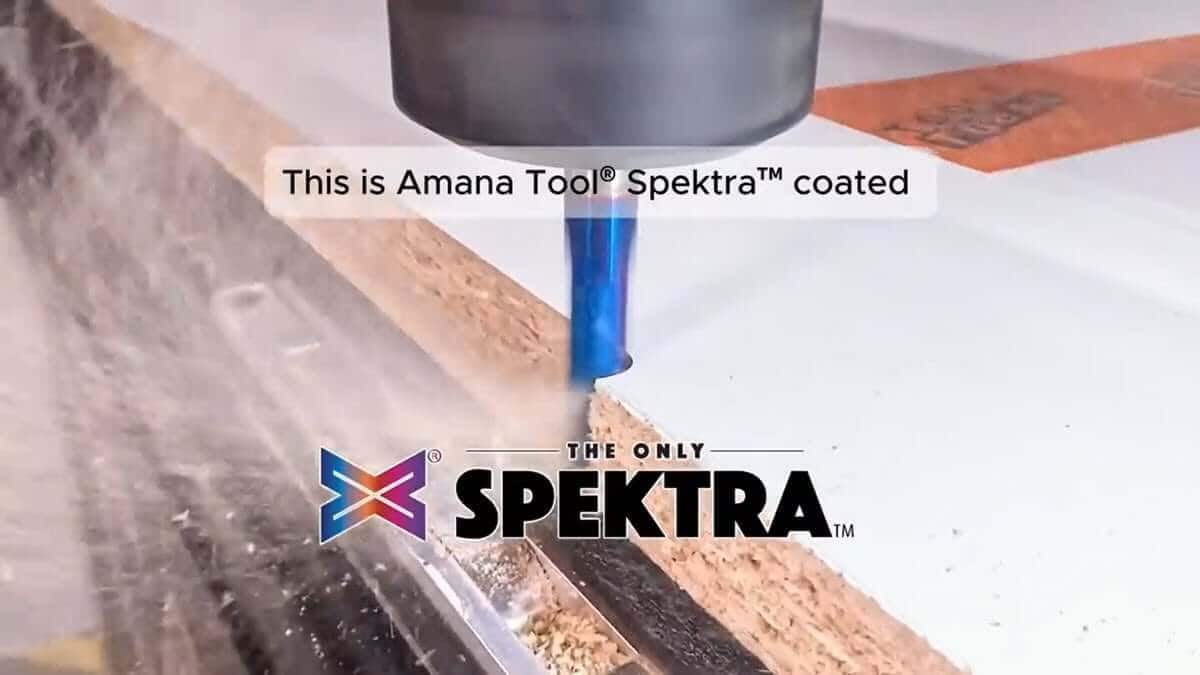 Amana 46172-K is capable of cutting feeds and speeds of 1,000 inches per minute and beyond