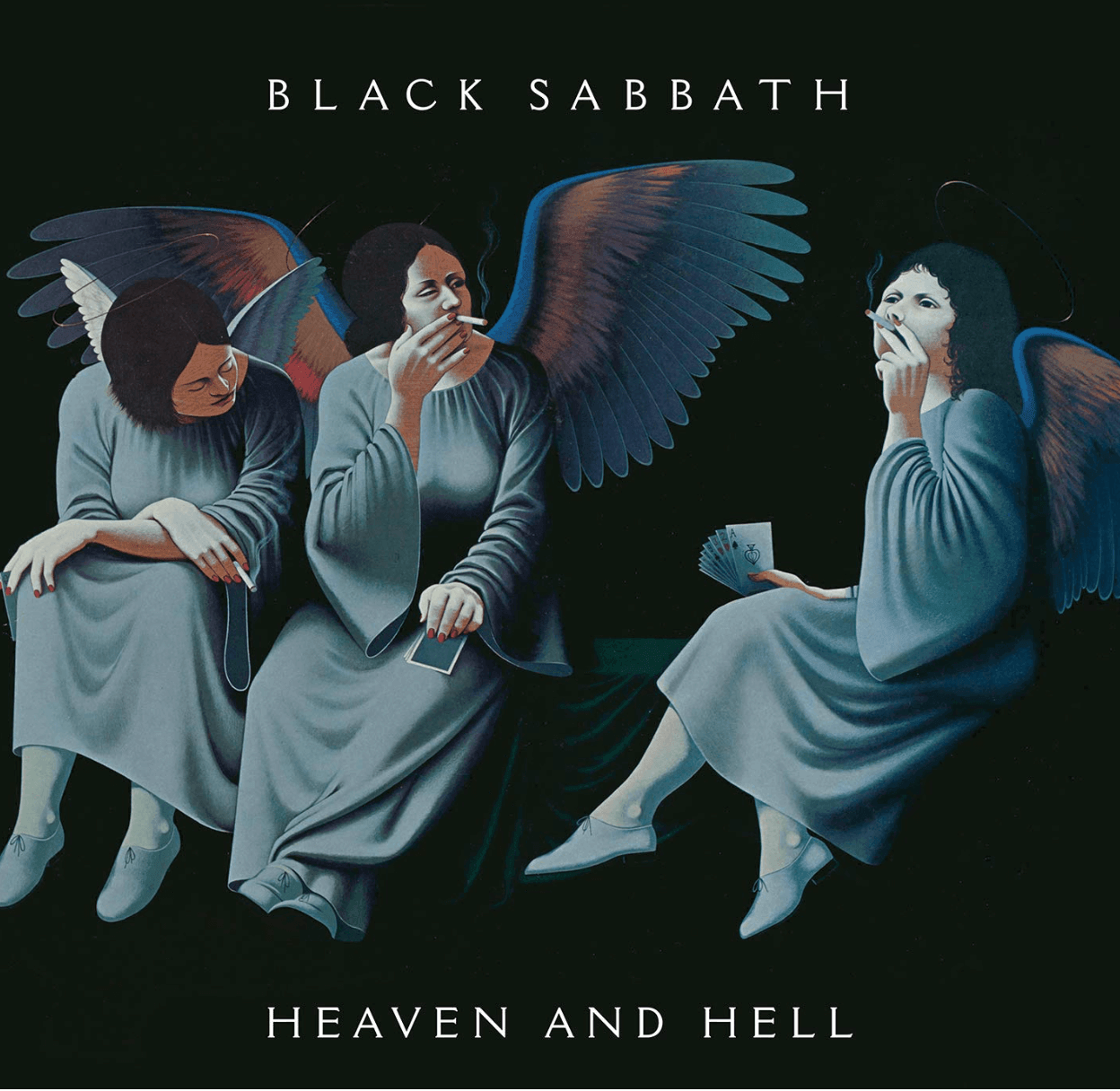 The iconic “Heaven and Hell” by Black Sabbath