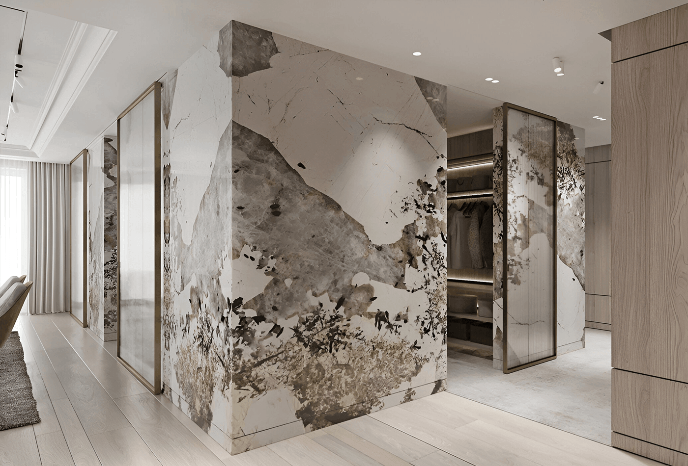Interior Wall Cladding For Living Room