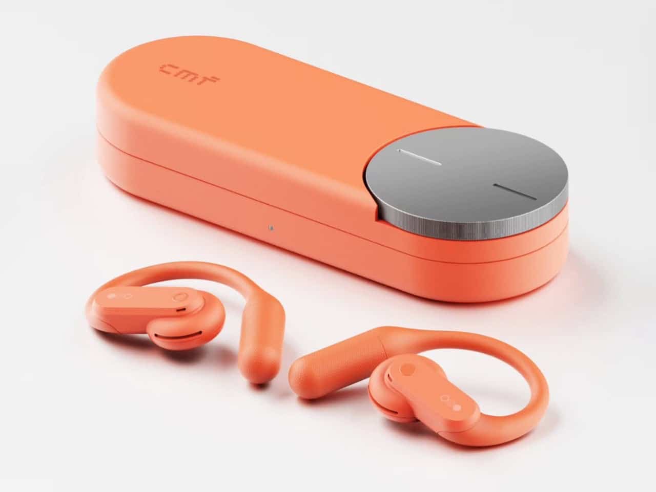 Concept render of the CMF Ear open earbuds