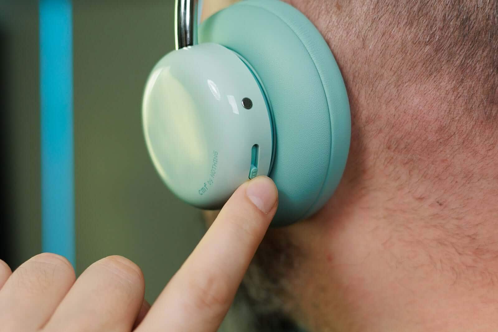 CMF Headphone Pro — bass slider in action