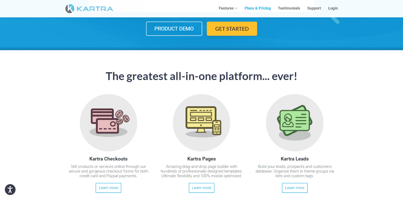 What is Kartra: features