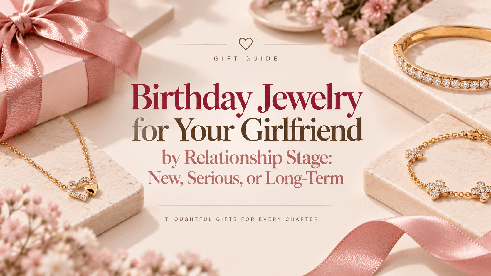 Birthday Jewelry for Your Girlfriend by Relationship Stage: New, Serious, or Long-Term