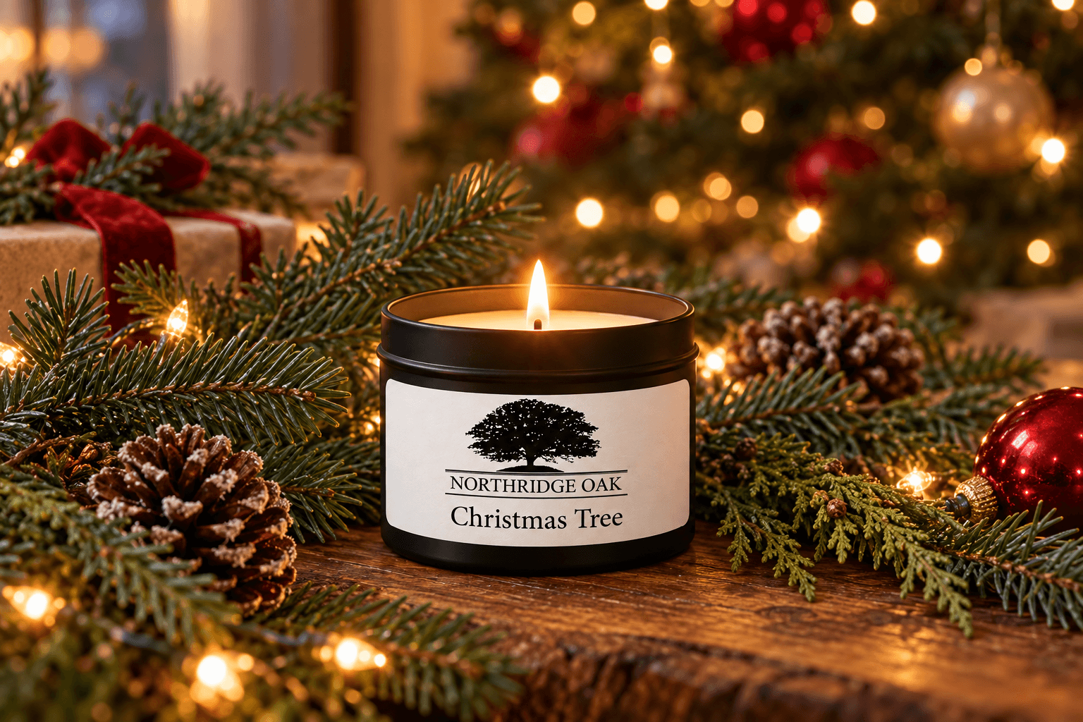 Best Christmas Tree Candle for a Fresh-Cut Evergreen Home