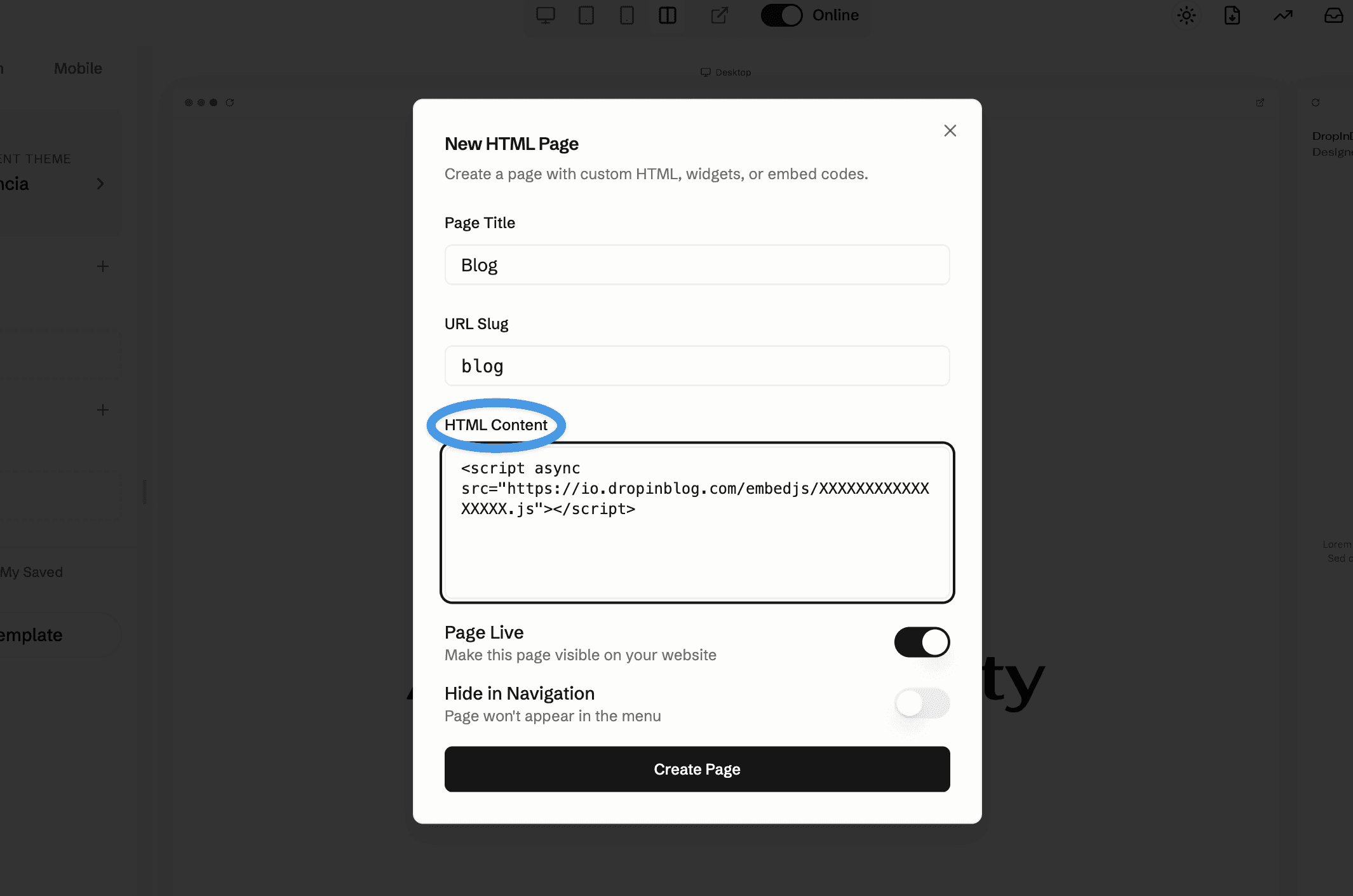 Vsble blog install step