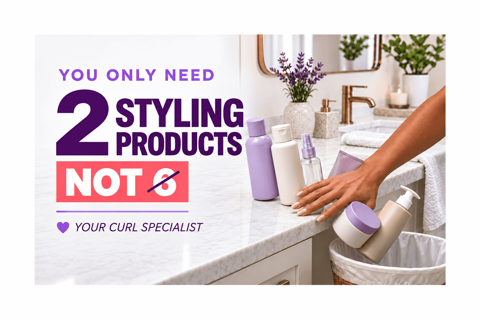 Curly Hair Styling Products: The Only 2 You Need