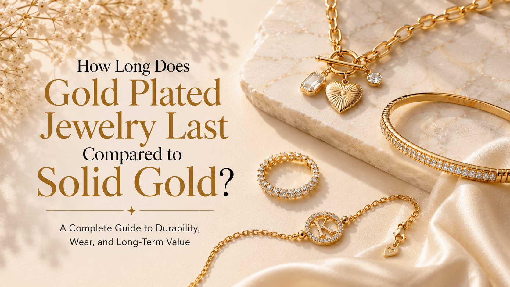 How Long Does Gold Plated Jewelry Last Compared to Solid Gold?