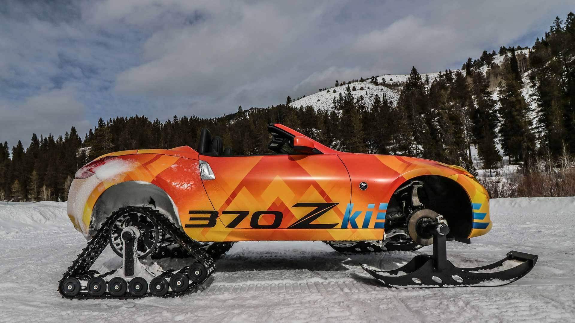 A Nissan “Z” Snowmobile? Heck Yeah!