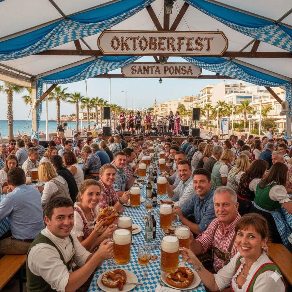 Celebrating Autumn in the Southwest: The Grand Return of Oktoberfest Santa Ponsa