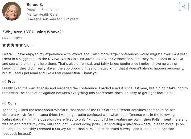 Renee S. found it difficult to tell polls