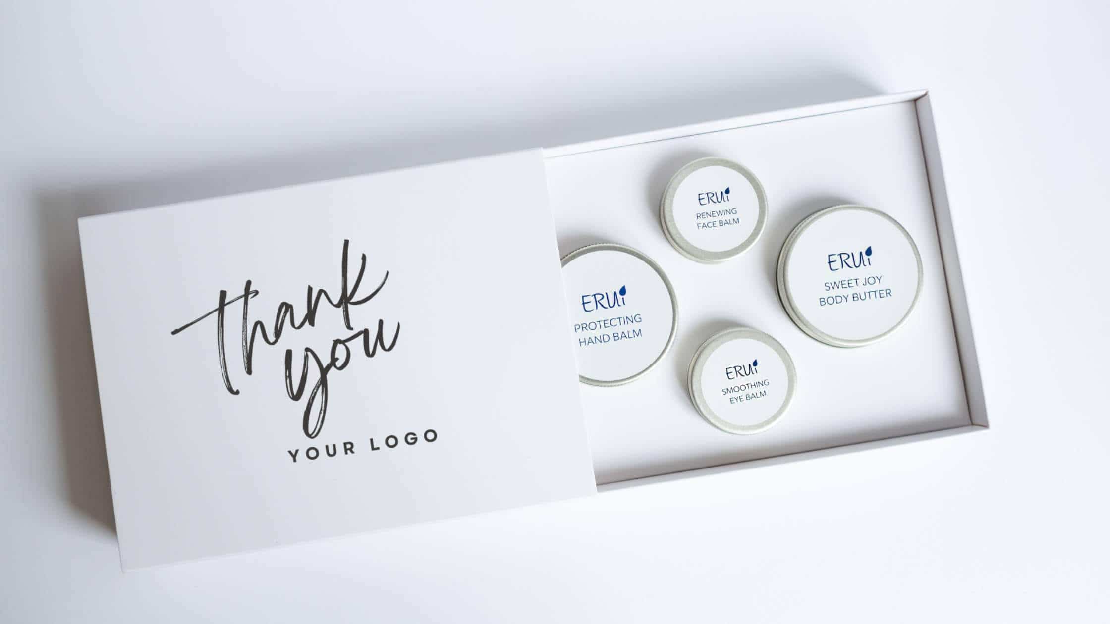 Individualisierte Biokosmetik Sets als Nachhaltige Werbegeschenke