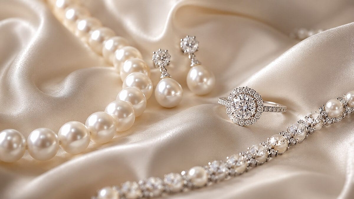 The Romance of Pearls and Diamonds