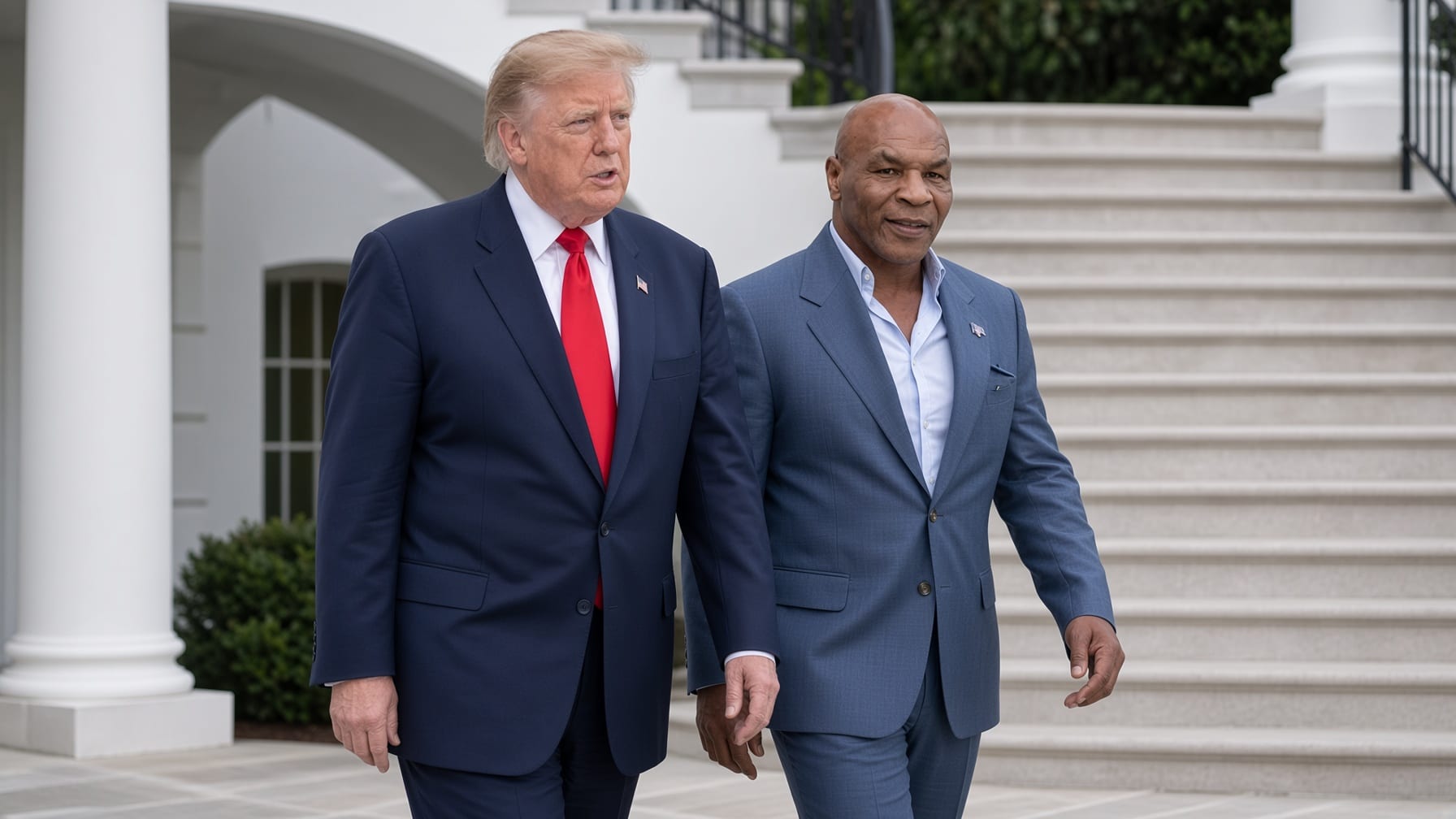 Trump and Mike Tyson Rally for Republicans in Syracuse