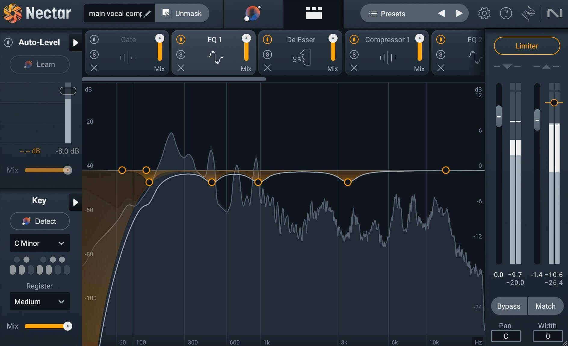 Nectar 4 Equalizer module