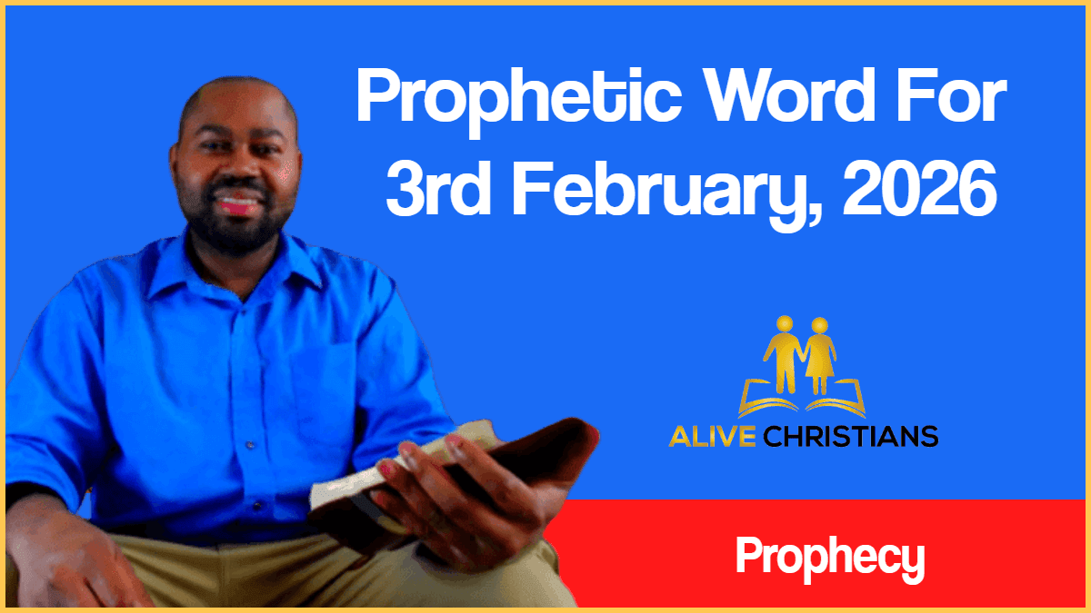 Prophetic Word For Feb 3rd 2025 (With Bible Verses)